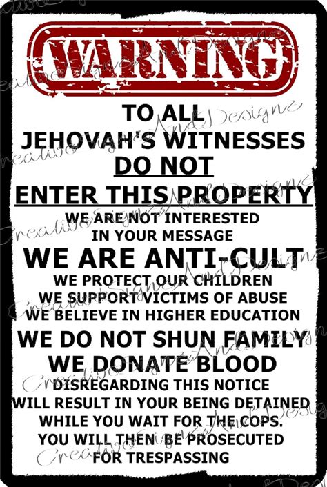 Jehovahs Witness Symbol