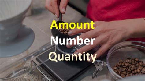 Amount, Number или Quantity? — Справочник English Formula Online