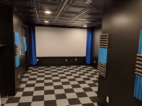 Almost Done With The Layout Of My First Dedicated Theater Room All I