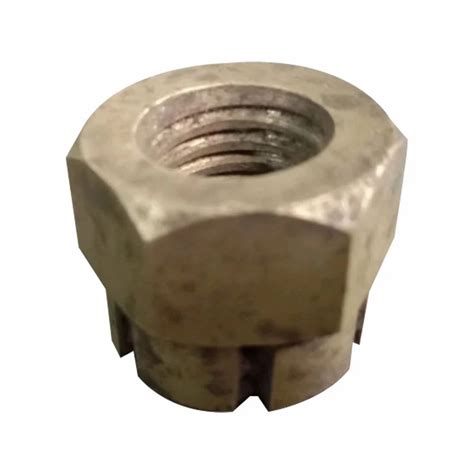 Matte Mm Mild Steel Castle Nut At Rs Piece In Chennai Id