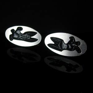 Sterling Erotic Cufflinks Vintage Tantra Cuff Link Men S Novelty Naughty Nude Bachelor Gift