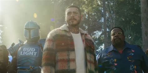 Post Malone Is As A Bud Light Legend In This 2021 Super Bowl Commercial