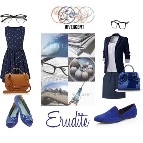 Erudite Faction By Carlamalik On Polyvore Fandom Fashion Types Of