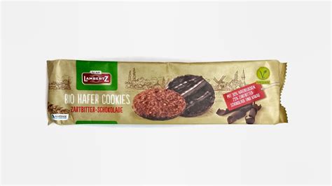 Lambertz Bio Hafer Cookies Zartbitter Schokolade Vegane S Igkeiten