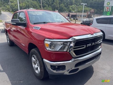 2021 Flame Red Ram 1500 Big Horn Crew Cab 4x4 146480407