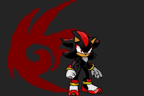 Editing Shadow The Hedgehog Free Online Pixel Art Drawing Tool Pixilart