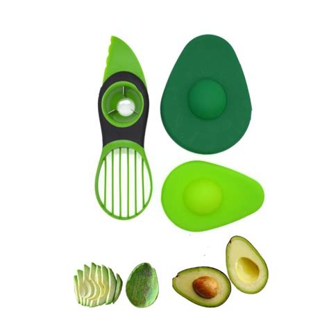 Avocado Saver And Keeper Set In Avocado Slicer Tool With Silicone