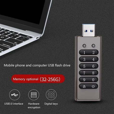 Original Encryption Usb Flash Drive 128gb 64gb 32gb 256gb Secure Usb