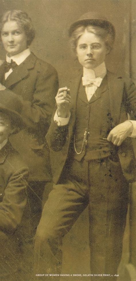 Group Of Women Having A Smoke Gelatin Silver Print C 1896