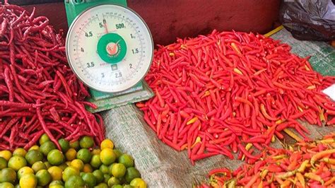 Jelang Tahun Baru Harga Cabai Tembus Rp100 Ribu Per Kg Bawang Merah