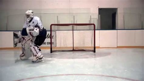 Butterfly Slide Ice Hockey Goalie Training Youtube