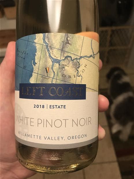 2018 Left Coast Estate White Pinot Noir USA Oregon Willamette Valley