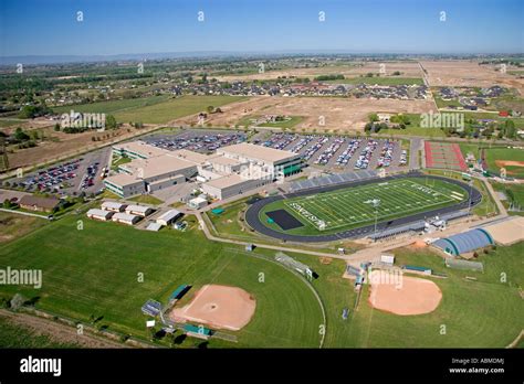 Aerial View Of Eagle High School In Eagle Idaho Stock Photo Alamy