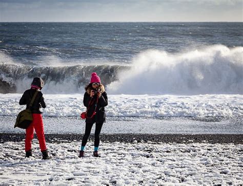 Iceland Beaches: Scary Sneaker Waves And Eerie Black Sand