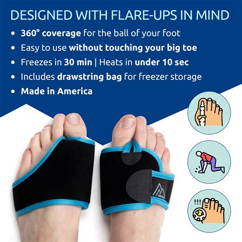 Toe Joint Pain Relief Wrap (Flexible Gel Pack for Hot & Cold Therapy