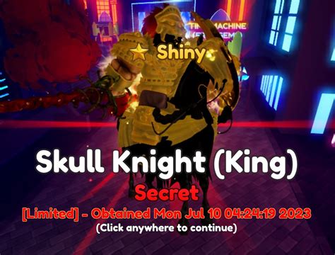 Shiny Skull Knight evo/Shiny SK evo Anime adventures, Video Gaming ...