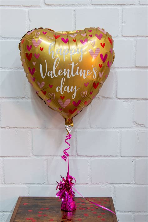 Folienballon Happy Valentine S Day Herz Cm Ohne Ballongas