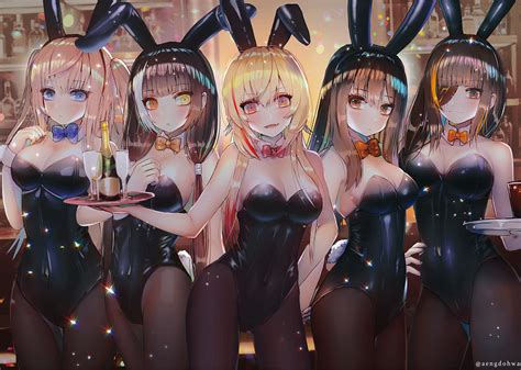 Wallpaper Anime Girls Girls Frontline Bunny Girl Dohwa 1500x1067 Fernandomhahne 1534779