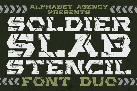 35 Best Military Fonts Army Navy Stencil In 2024