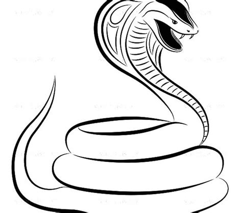 Snake Pencil Drawing at GetDrawings | Free download