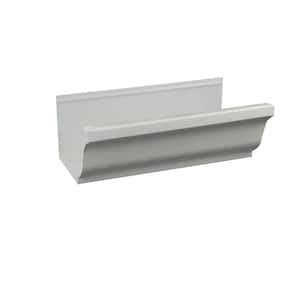 Amerimax Home Products 5 In X 16 Ft White Aluminum K Style Gutter