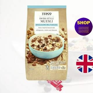 Ramadan PROMO TESCO LOTUS Swiss Style Muesli Fruit Nut Tropical