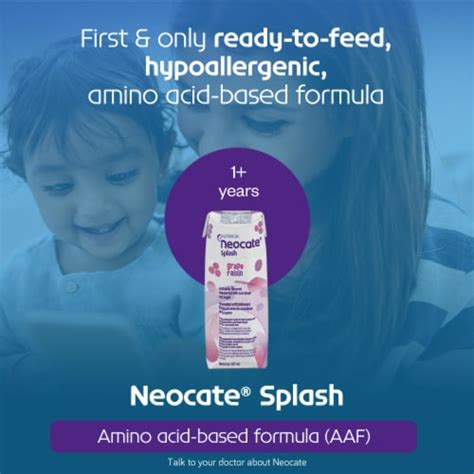 Neocate Splash Ready To Feed Hypoallergenic Formula Vanilla Fl