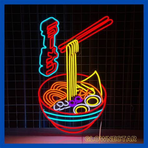 Ramen Neon Light Ramen Noodle Led Sign Japanese Noodle Neon Sign