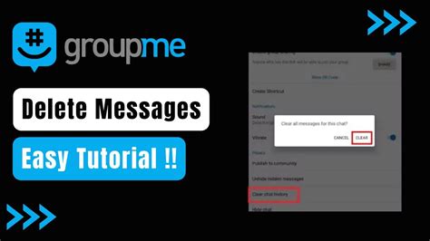 How To Delete Messages On Groupme App Youtube