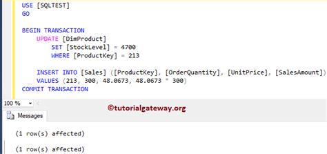 Acid Properties In Sql Server