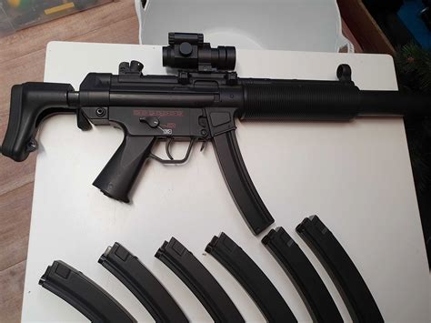 Classic Army Mp5 Met 7 Mags Airsoft Bazaar