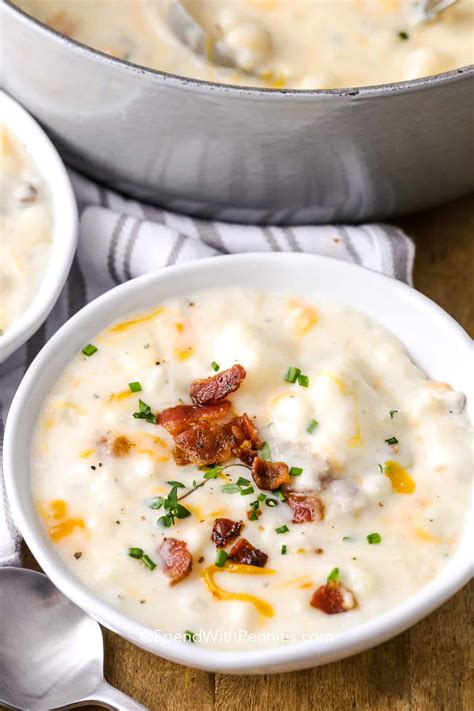 Creamy Potato Soup Easy To Make Honey And Bumble Boutique