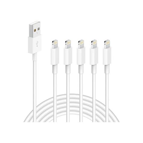 5-Pack Fast Charging Lightning Cable – simplexdeals