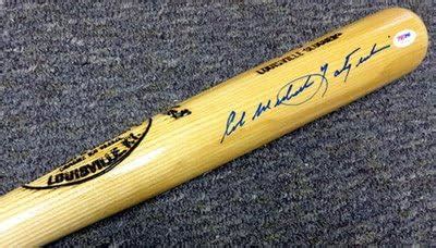 Signed Carl Yastrzemski Baseball Bat Louisville Slugger T Psa