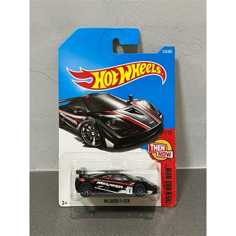 初版 Hot Wheels 風火輪 McLaren F1 GTR 麥拉倫 2017 Then and Now 蝦皮購物