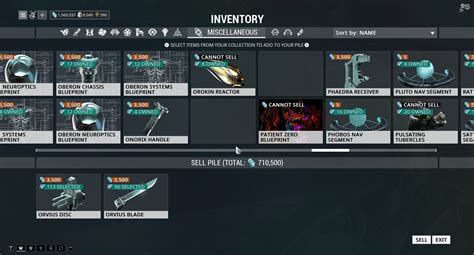 Orvius parts have become the new Oberon : r/Warframe