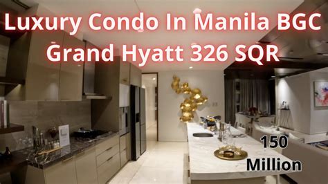 Luxury Condo In Manila BGC 150 Million Peso YouTube