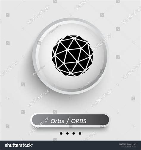 Block Chain Based Crypto Currency Orbs Stock Vector (Royalty Free