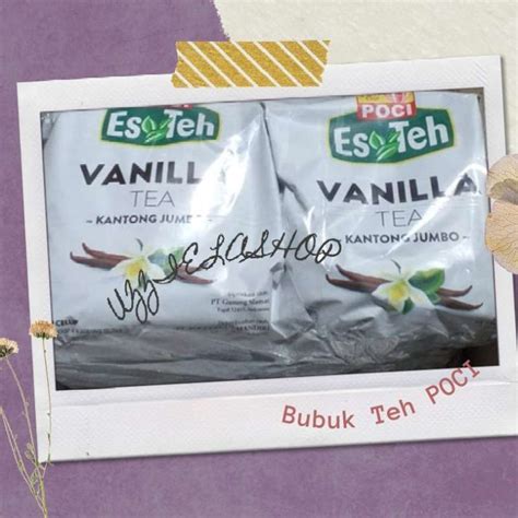 Jual Bubuk Teh Poci Jumbo Gr Vanilla Bal Di Seller Omerishop