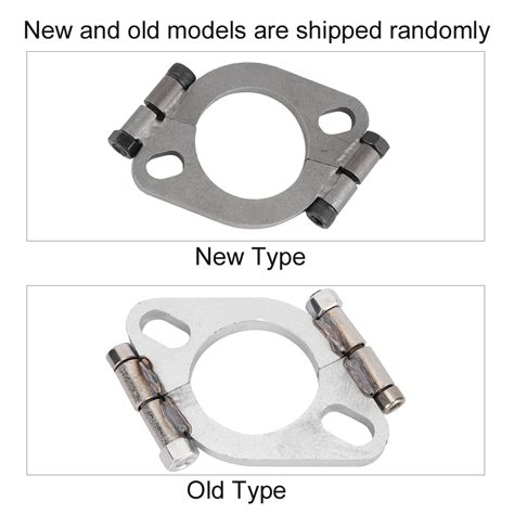 Henmomu Split Exhaust Flangeexhaust Flange Repair2inch Flat Oval