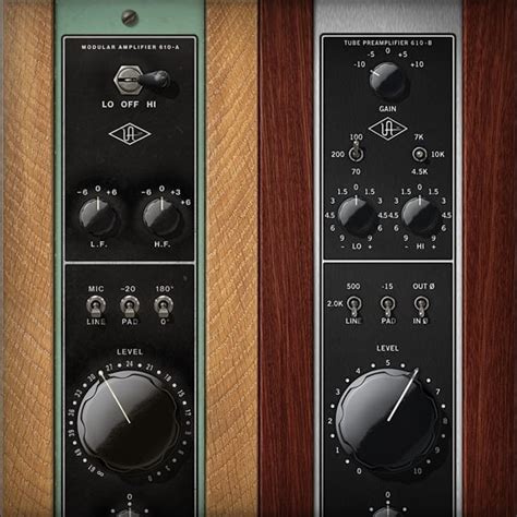 Ua 610 Tube Preamp And Eq Collection Uad Audio Plugins Universal Audio