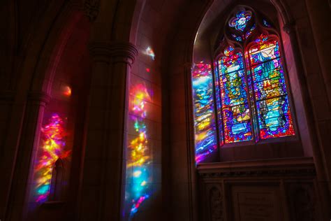 Glorious Reflection Light Filtered Through Stained Glass P Flickr