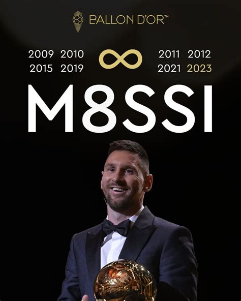 Lionel Messi Raih Ballon D Or 2023 Kedelapan Balipuspanews