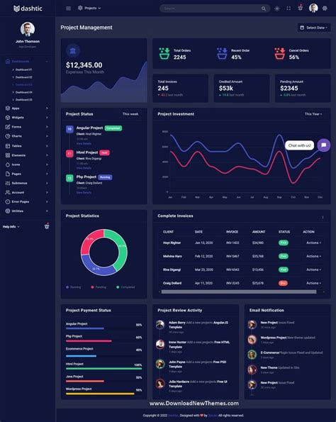 Dashtic Reactjs And Vite Admin Dashboard Template In Dashboard