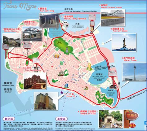 Macau Map - ToursMaps.com