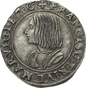 Coin Testone Gian Francesco Trivulzio No Date Italian States