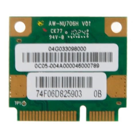 W NU706H Wireless Wifi WLAN Half Height Mini PCIe Card 802 11 B G N