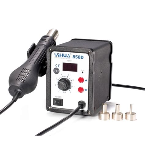 YIHUA D W LED Hot Air Gun Soldering Station SMD Rework Station Electric Soldering Iron