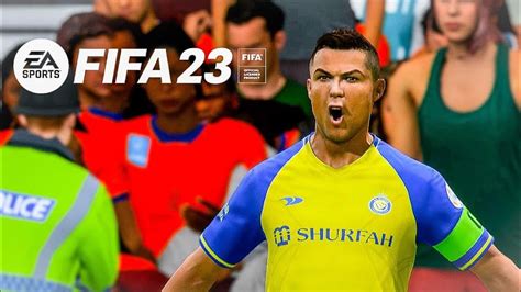 Fifa23 Al Nassr Vs Al Fayha Roshn Saudi League Cristiano Ronaldo Hat Trick Ps4™ Gameplay