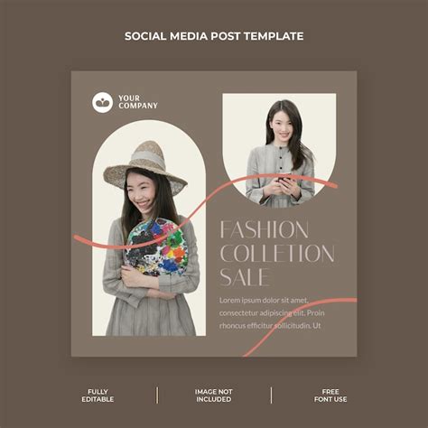 Premium PSD Fashion Sale Instagram Post Template